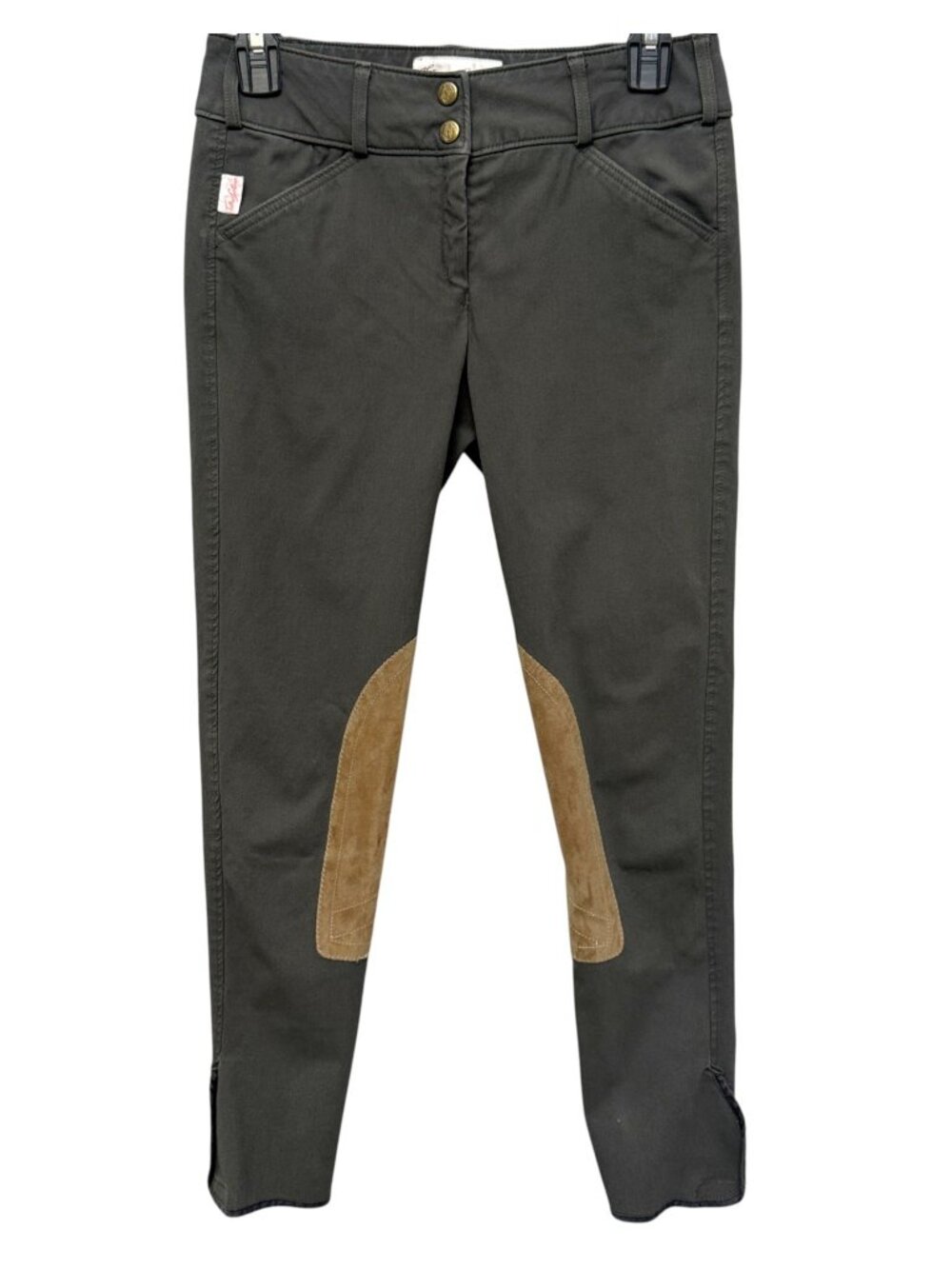 Tailored Sportsman Riding Pants 26 Green Equestrian Trophy Hunter Breeches Green